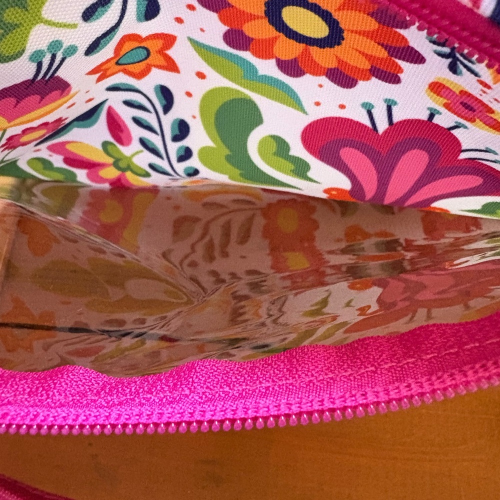 Floral Pink Swim Suit Dry Sack Smartphone Touch Screen Water Protection Pouch - Picture 5 of 8